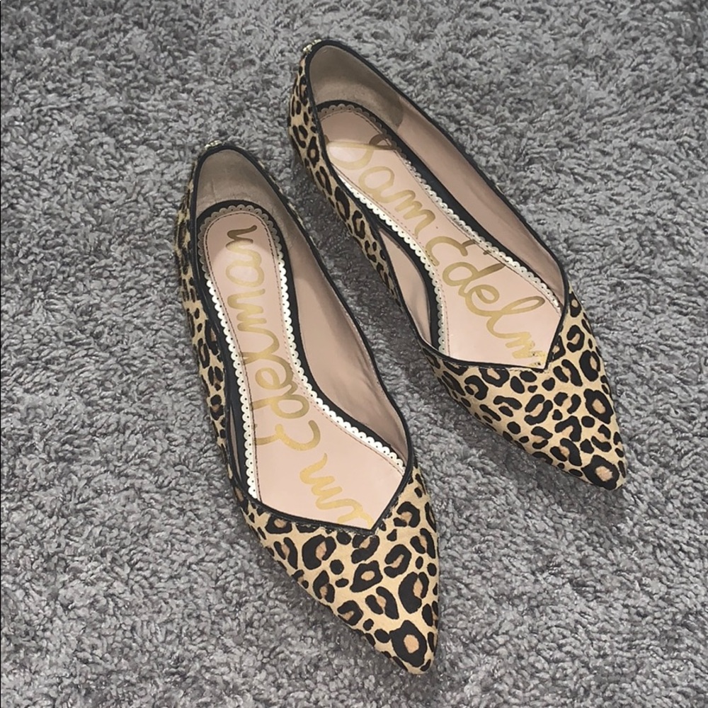 Sam Edelman Rosalie leopard flats